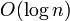 O(\log n)