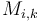 M_{i,k}
