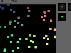 Hold down your mouse button to spawn cubes that go in random directions, click A to toggle auto spawning, click numbers and than E to spawn up to 999999 cubes at once!