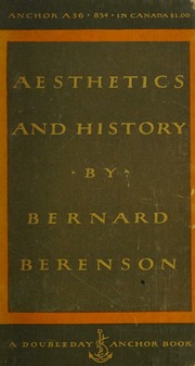 Cover of edition aestheticshistor0000bern_f4u1