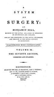 Cover of edition asystemsurgery02bellgoog