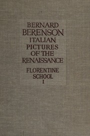 Cover of edition bernardberensoni0000unse_dg3f