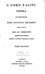 Cover of edition ccorneliitaciti01grongoog
