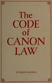 Cover of edition codeofcanonlawin0000cath