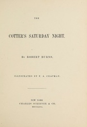Cover of edition cotterssaturdayn00burn_1