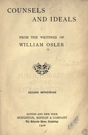 Cover of edition counselsidealsfr00osle