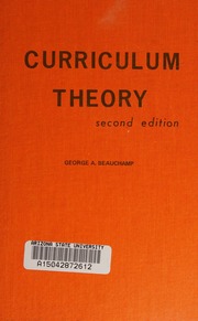 Cover of edition curriculumtheory0000beau_02ed