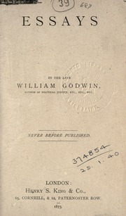 Cover of edition essaysneverbefor00godwuoft