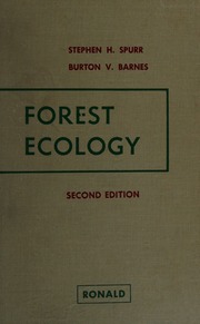 Cover of edition forestecology002edspur_n3m2