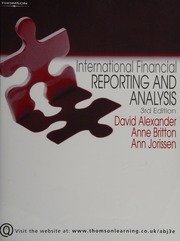 Cover of edition internationalfin0000alex