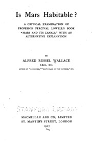Cover of edition ismarshabitable00wallgoog
