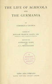 Cover of edition lifeofagricolage00taciuoft