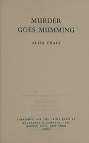 Cover of edition murdergoesmummin0000crai