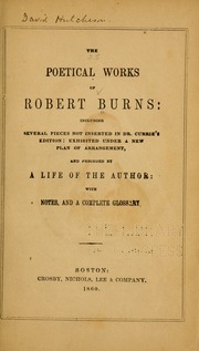 Cover of edition poeticalworksofr12burnsro