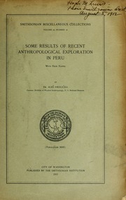 Cover of edition someresultsofrec00hrdl