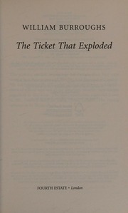 Cover of edition ticketthatexplod0000burr