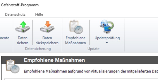 Update 2020.1 mit Datenaktualisierungen und neuer Funktion &bdquo;Empfohlene Ma&szlig;nahmen&ldquo; verf&uuml;gbar