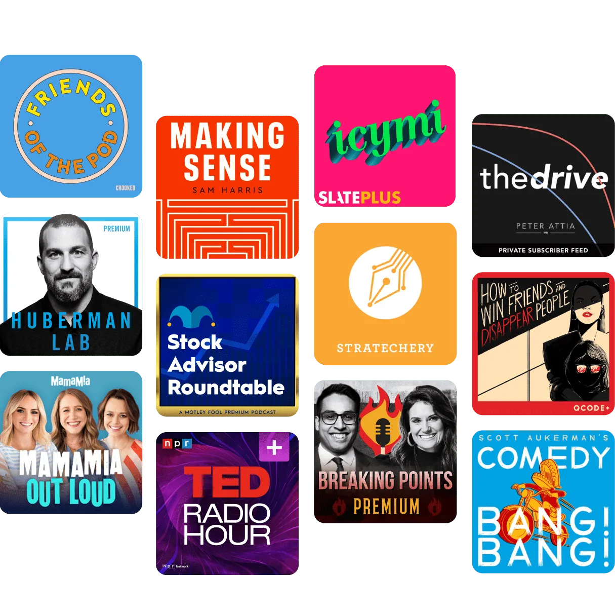 Podcast covers