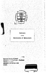 Cover of: The geographical distribution of the vote of the thirteen states on the Federal constitution, 1787-8