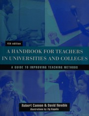 Cover of: A handbook for teachers in universities and colleges: a guide to improving teaching methods