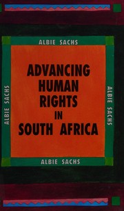 Cover of: Advancing human rights in South Africa