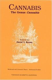 Cover of: Cannabis: The Genus Cannabis (Medicinal & Aromatic Plants)