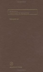 Cover of: Advances in the Study of Behavior, Volume 31 (Advances in the Study of Behavior)