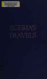 Cover of: Egeria's Travels