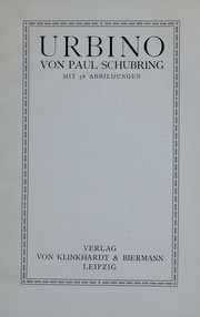 Cover of: Urbino
