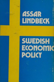 Cover of: Swedish economic policy