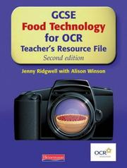 Cover of: GCSE Food Technology for OCR