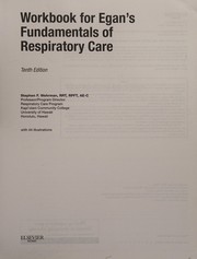 Cover of: Workbook for Egan's Fundamentals of Respiratory Care