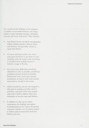 Cover of: Reading for the Future: Boys' and Fathers' Views on Reading