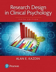 Cover of: Research Design in Clinical Psychology