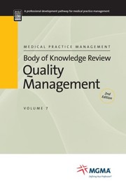 Cover of: Quality management.