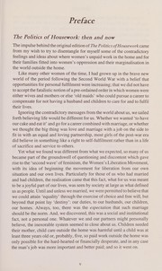 Cover of: The Politics of housework