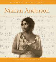 Cover of: Marian Anderson (Women Who Dare)