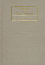Cover of: The Law of Baron and Femme, of Parent and Child, Guardian and Ward, Master and Servant, and of the Powers of the Courts of Chancery: With an Essay on the Terms Heir, Heirs, Heirs of the Body