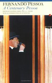 Cover of: A Centenary Pessoa (Fyfield Books)