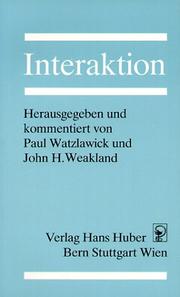 Cover of: Interaktion.