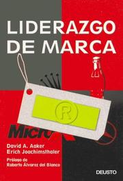 Cover of: Liderazgo de Marca