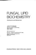 Cover of: Fungal lipid biochemistry: distribution and metabolism
