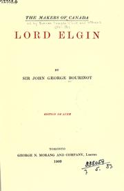 Cover of: Lord Elgin.