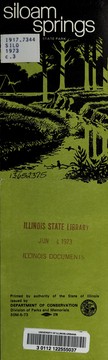 Cover of: Siloam Springs State Park