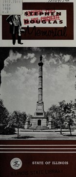 Cover of: Stephen Douglas Memorial