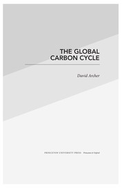 Cover of: The global carbon cycle
