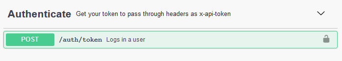 Authenticate Endpoint