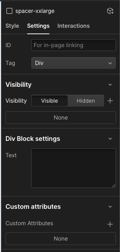 element-settings