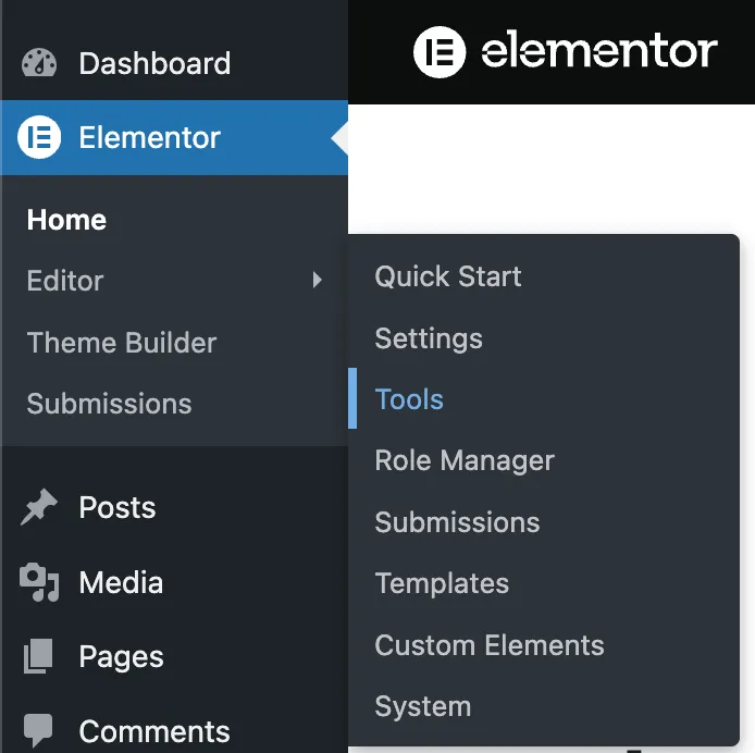 Elementor tools