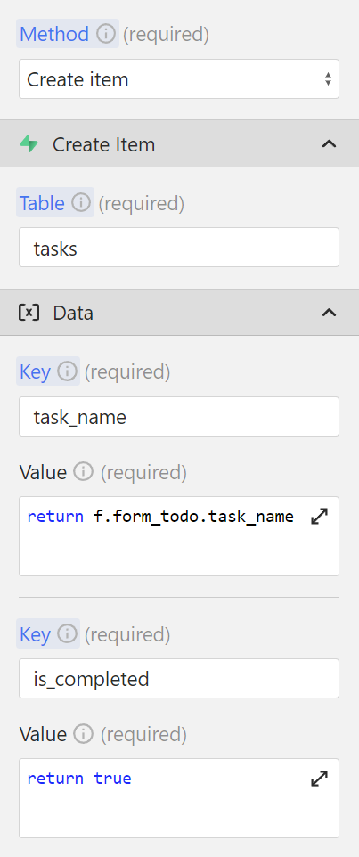Adding multiple key-value pairs